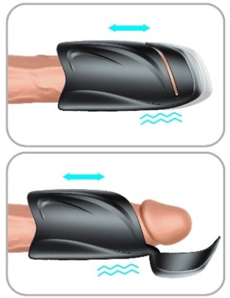 Male vibrating  Masturbator