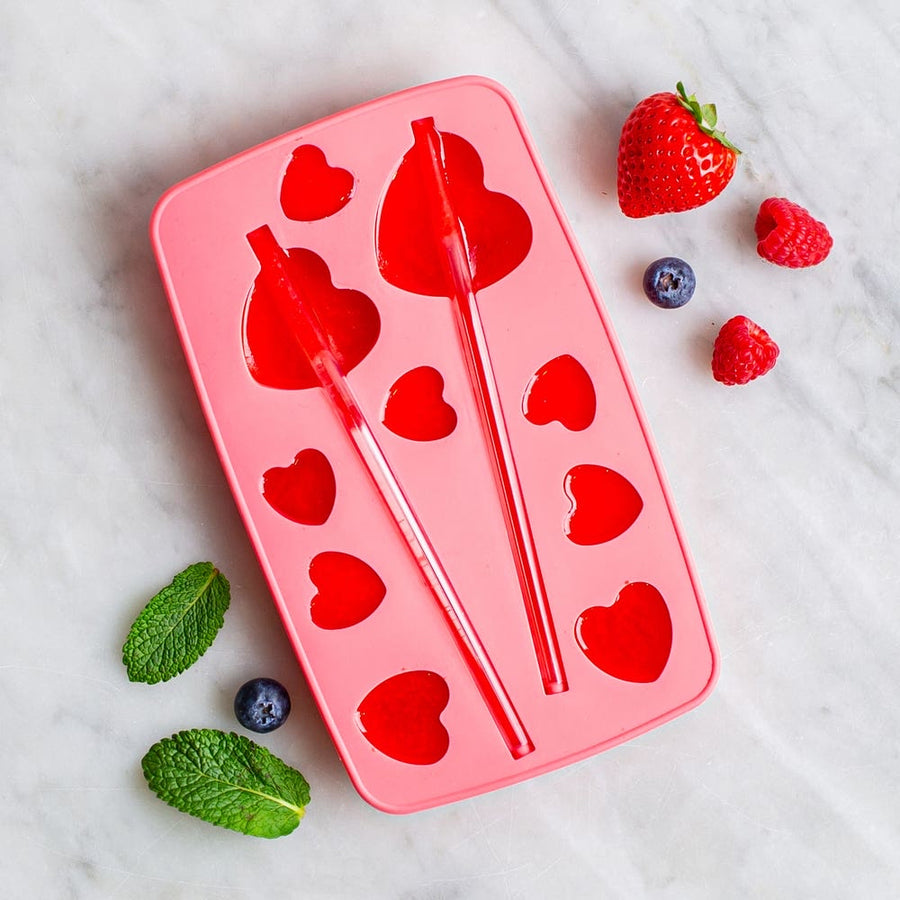Heart ice tray